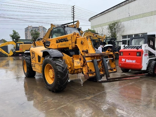 망원경 핸들러 JCB 505 10톤의 작동 무게에 좋은 상태에서 사용 된 포크리프트