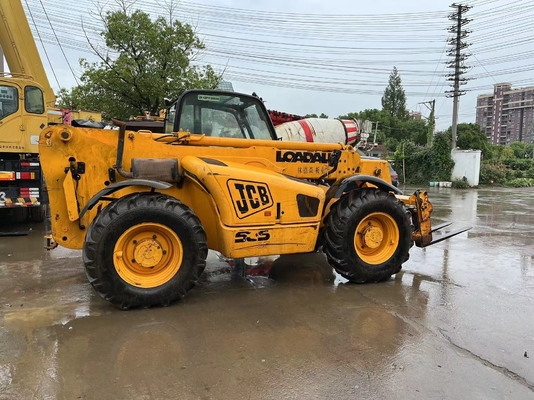 중고용 JCB 505 바퀴 이동형 및 다른 버킷 용량으로 사용 된 포크 릭터