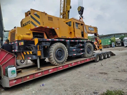 178/kw 카토 KR-35H 35TON 사용 된 크레인 일본 원본 수압 기계 작동 무게