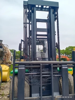 미쓰비시 FD150 중고용 포크리프트 다른 버킷 용량에 좋은 상태