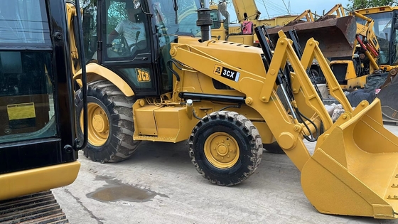 일본 엔진 사용 된 JCB 4CX 3CX 로더 중량 건설 프로젝트
