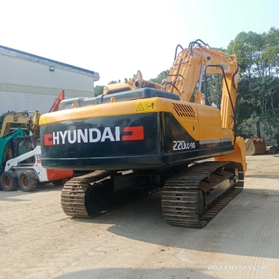 사용 된 디거 현대 220LC-9S 엑스카버 20톤 0.3m3 버킷 용량 한국