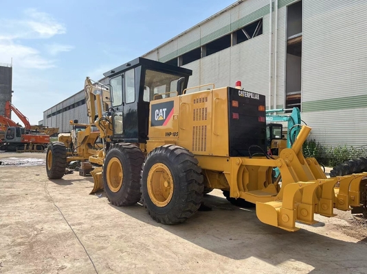 CAT Caterpillar140K Grader 일본에서 좋은 성능과 함께 사용 된 토지 평면 기계