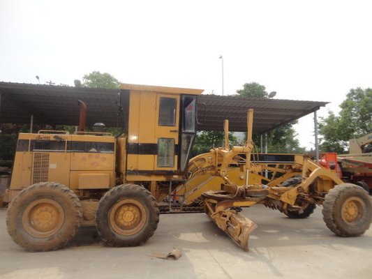 CAT Caterpillar120H 등급 좋은 성능과 일본에서 사용 된 토지 평면 기계