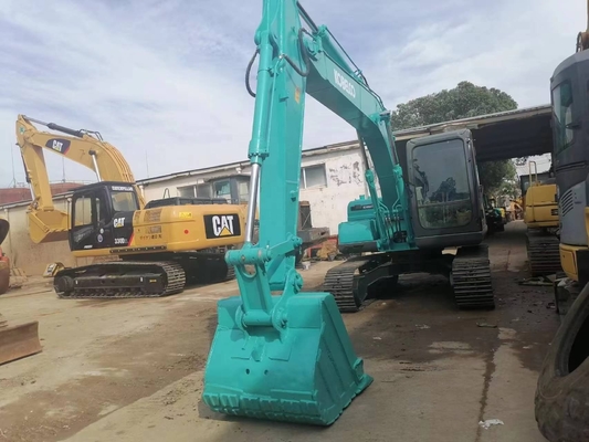 일본에서 원본 페인트와 0.1m3 버킷 용량으로 사용 된 Kobelco SK140 발굴기
