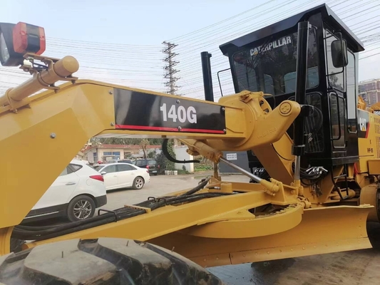 사용 된 등급 CAT 140G 좋은 상태 일본 원본 기계 기계 정비 작업실