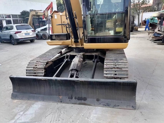 일본에서 7톤 사용 된 디젤 파고기 Caterpillar 307E2