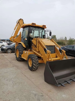 좋은 일본 원본 428 사용 된 CAT 428F 바퀴 로더와 기계 무게 15000 KG