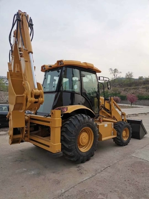 좋은 일본 원본 428 사용 된 CAT 428F 바퀴 로더와 기계 무게 15000 KG
