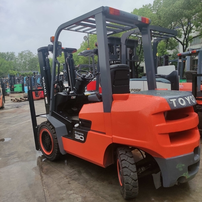 3000 KG 2023년 도요타 일본제품 FDZN30 3톤 포크리프트 디젤 팔렛 리프팅 트럭