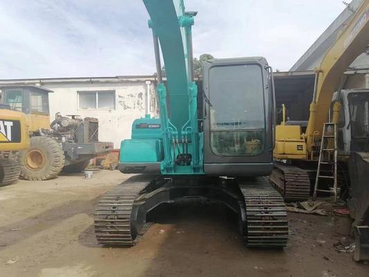 원본 일본 14T 발굴기 Kobelco SK140 상하이 좋은 상태 크롤러 디거