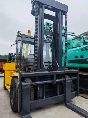 사용 된 KOMATSU FD160 16TON 중고 컨테이너 트럭