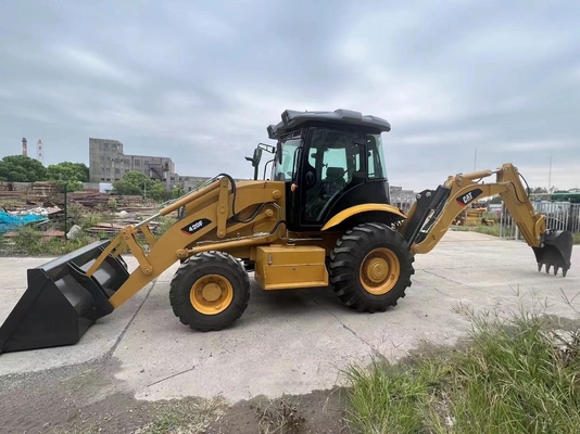 사용 된 오리지널 페인트 디젤 로더 2017 Nabtesco 수압 밸브와 함께 Caterpillar 420F