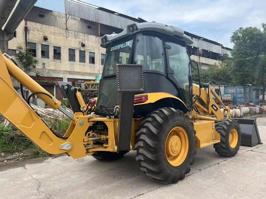 사용 된 오리지널 페인트 디젤 로더 2017 Nabtesco 수압 밸브와 함께 Caterpillar 420F