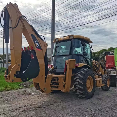 일본 오리지널 9TON EPA 엔진 큐미스 하이드롤릭 배크호 로더 CAT 420F 상하이