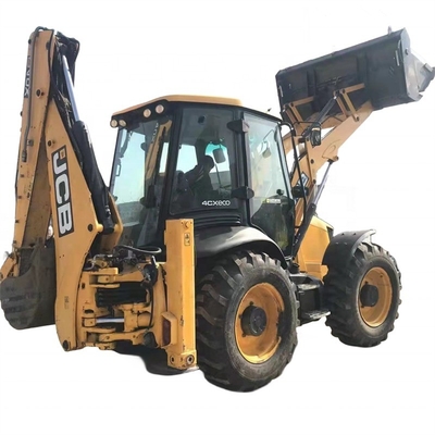 8TON 등급 부하 사용 된 JCB 4CX 백호 로더, 낮은 작업 시간 및 좋은 상태