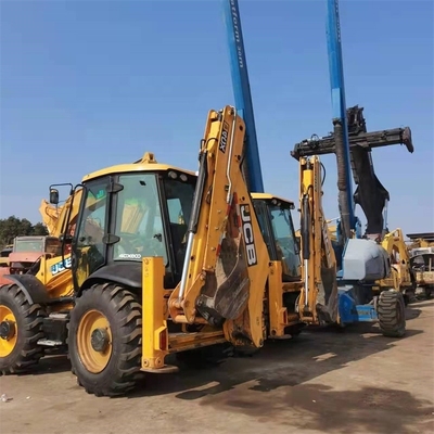 8TON 등급 부하 사용 된 JCB 4CX 백호 로더, 낮은 작업 시간 및 좋은 상태