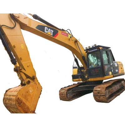 사용 된 발굴기 일본 오리지널 페인트 Caterpillar 323D2L 크롤러 이동형