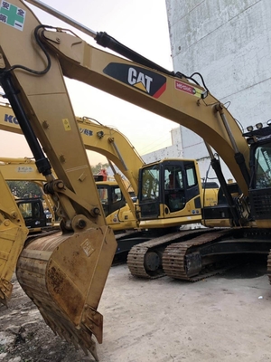 사용 된 발굴기 일본 오리지널 페인트 Caterpillar 323D2L 크롤러 이동형