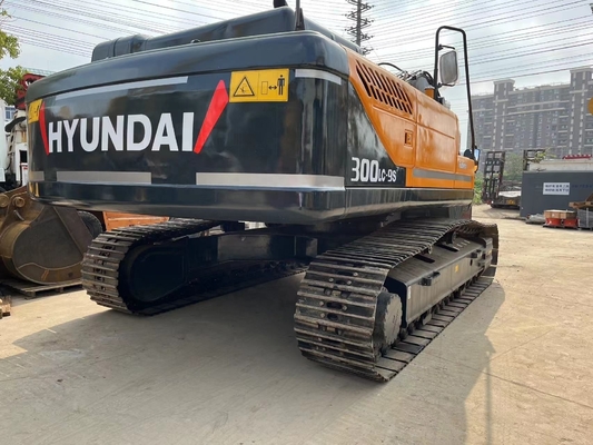 한국 사용된 디거 현대 300LC-9S 오리지널 페인트 완전 수압 시스템 크롤러 발굴기