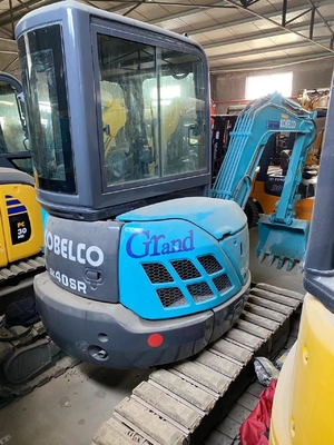 일본에서 사용 된 Digger Kobelco SK40SR 크롤러 발굴기와 Liyuan 수압 실린더