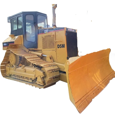 일본에서 사용 된 Caterpillar D5M 도저 우수한 상태 도저 용량 4.3m3