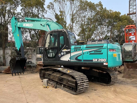 일본에서 사용 된 Kobelco SK210LC Excavator와 Liyuan 수압 펌프 및 오리지널 페인트