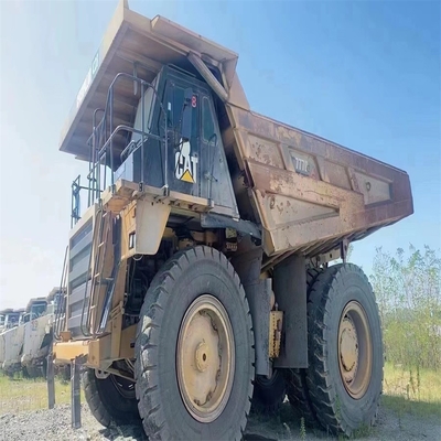 77700 KG 사용 된 Caterpillar CAT 777D 광산 록 트럭