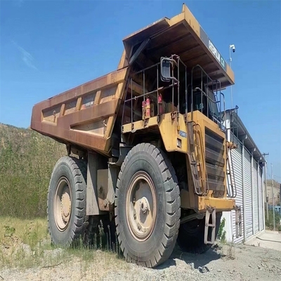77700 KG 사용 된 Caterpillar CAT 777D 광산 록 트럭