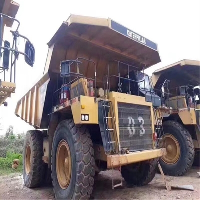 77700 KG 사용 된 Caterpillar CAT 777D 광산 록 트럭