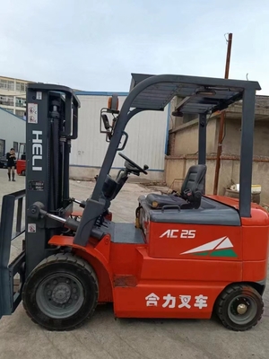 HELI 25 중고용 전기 승용차 2.5TON 포크리프트 좋은 상태 2023년