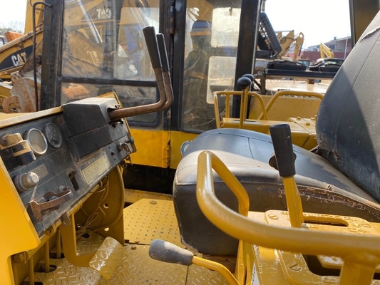사용 된 일본 크롤러 볼도저 디젤 기계와 Liyuan 수압 펌프 Caterpillar D3C