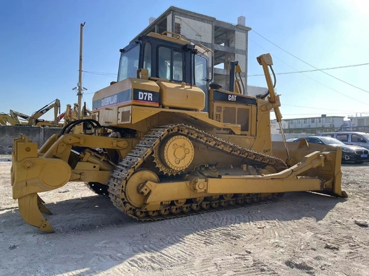 오리지널 엔진 사용 Caterpillar D7R 크롤러 풀도저 저연료 소비