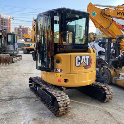 HINO 엔진을 가진 Caterpillar 303.5 크롤러 발굴기 사용 된 발굴기 일본 원본 페인트