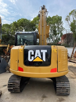 원본 일본 CAT MINI 크롤러 디거 307E2 톤 발굴기 7TON 운영 무게 27kW
