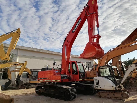 20톤 YANMAR 엔진 Doosan DX300LC 원본 페인트를 가진 한국의 수압 발굴기