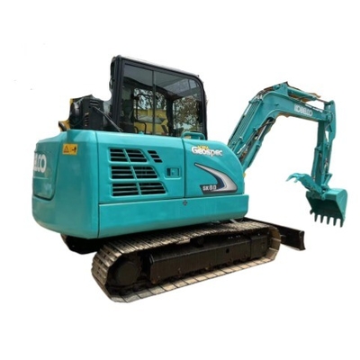 사용 된 KOBELCO SK60 미니 발굴기 낮은 작업 시간 및 파커 수압 실린더