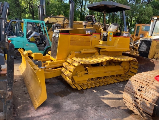 CATERPILLAR 20톤 사용 된 볼도저 D4C 건축 공사용 일본 오리지널 페인트