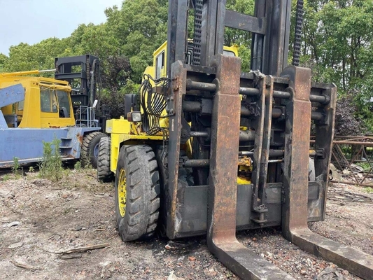 32톤의 KOMATSU FD320 가솔린 포크리프트 수동 조작 및 낮은 작업 시간