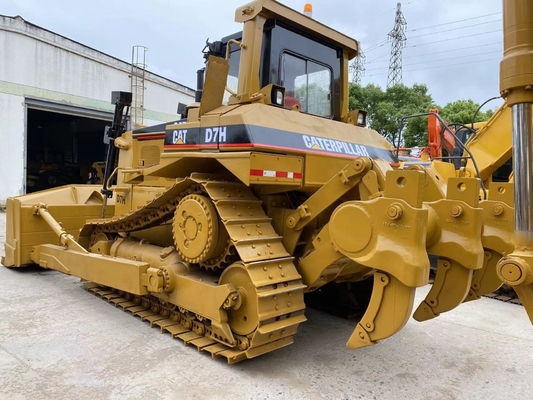 오리지널 엔진 20톤 오리지널 페인트와 크롤러와 함께 사용 Caterpillar D7H 볼도저