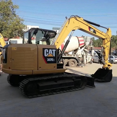 원본 페인트 CATERPILLAR 307E2 사용 된 7톤 디젤 엑버 리우안 수압 실린더
