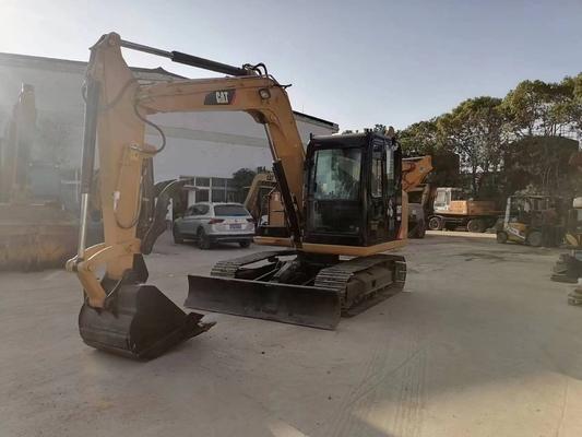 원본 페인트 CATERPILLAR 307E2 사용 된 7톤 디젤 엑버 리우안 수압 실린더
