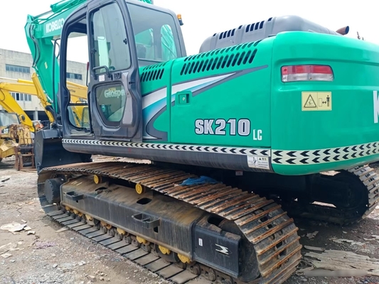 일본에서 사용 된 Kobelco SK210 발굴기 원본 Kobelco 수압 Crawler 발굴기