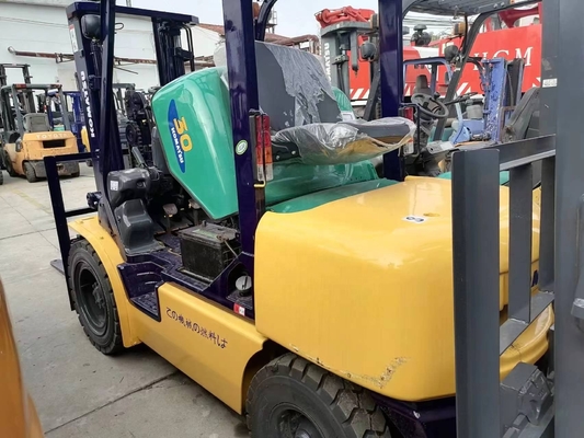 KOMATSU FD30 3톤 디젤용 중량 컨테이너 취급용 미니 포크리프트 승강차