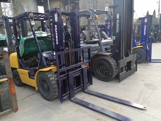 KOMATSU FD30 3톤 디젤용 중량 컨테이너 취급용 미니 포크리프트 승강차