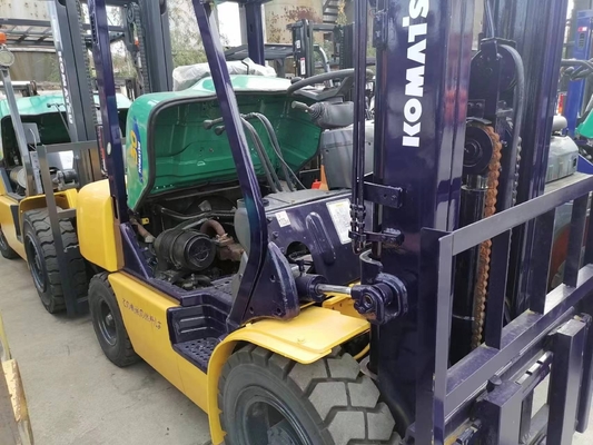 KOMATSU FD30 3톤 디젤용 중량 컨테이너 취급용 미니 포크리프트 승강차