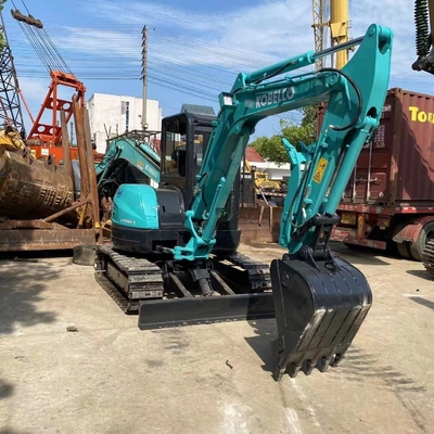 2021년 코벨코 SK55R 원본 엔진과 좋은 상태의 5톤 부착기 상하이