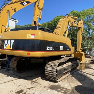 3000 KG 기계 무게 다른 수압 밸브와 함께 사용 된 CAT 330 크롤러 발굴기