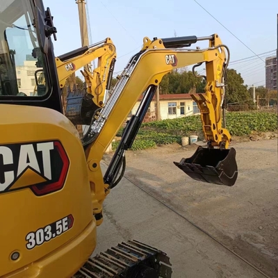 CAT303.5E 원본 페인트와 일본 EPA 엔진을 가진 Caterpillar의 수압 발굴기