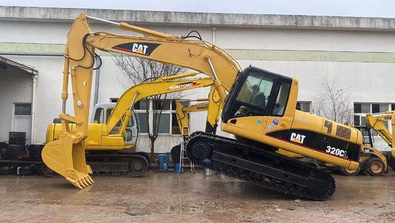 사용 된 일본 EPA 엔진 CAT320CL 수압 발굴기 Caterpillar 320C CAT320C 원래 페인트